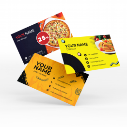 Food & Beverage Business Cards
