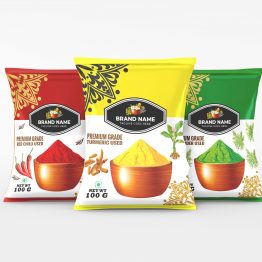 Pouch Design Spices-Powder